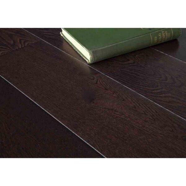 Массивная доска Magestik floor Дуб Шоколад 120x(300-1800)