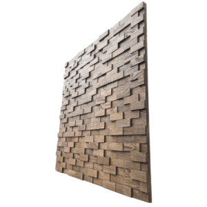 Мозаика и 3D панели из дерева Tarsi Рубка Венге 300x324