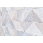 Мозаика и 3D панели из дерева Tarsi Аравия Белая 300x300