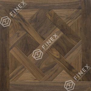 Модульный паркет FINEX американский орех Британи Diamond UV Oil 39215 (sanded) 700х700х15/3,5